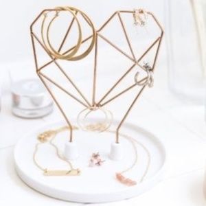 Imm Living Coxet Wire Heart Jewelry Holder [NWT]